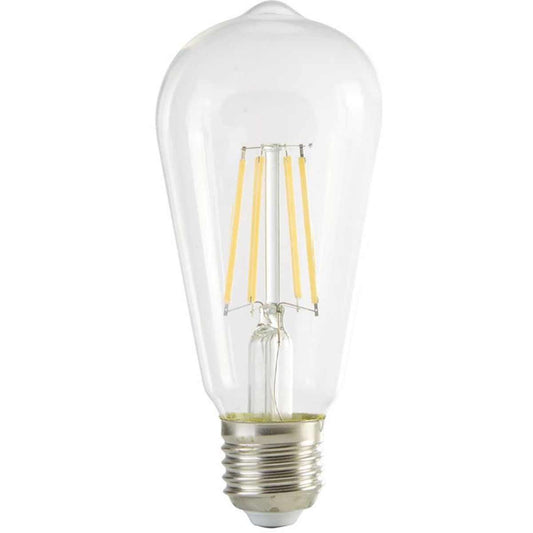 Vintage LED Lamp ST64 with Clear Bulb (ES/E27) LTB20240
