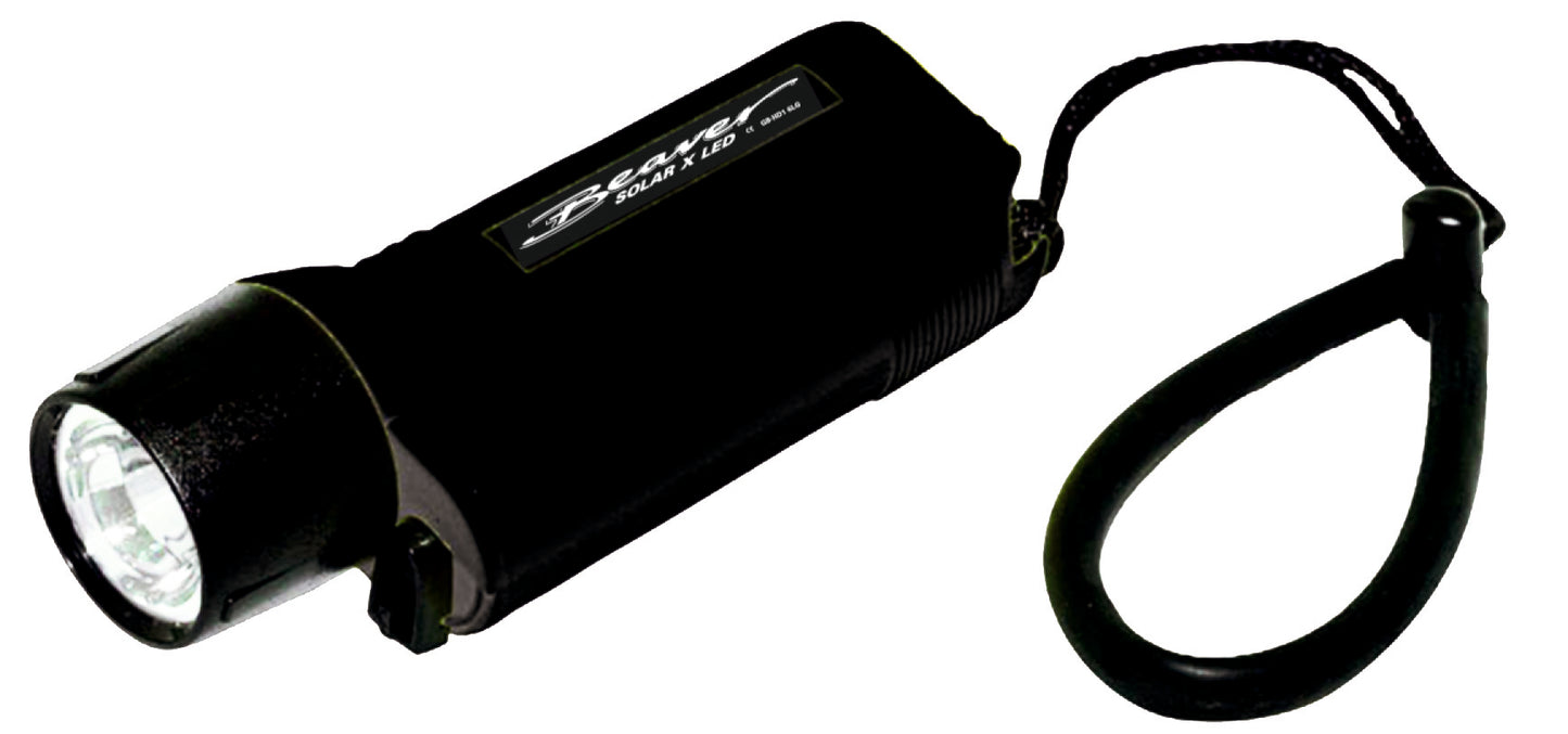 Beaver Black Solar XLED Torch