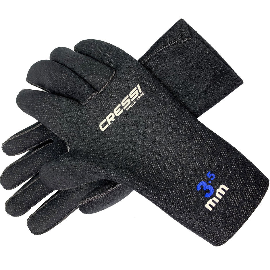 Cressi High Stretch Neoprene Gloves (3.5mm) - waterworldsports.co.uk