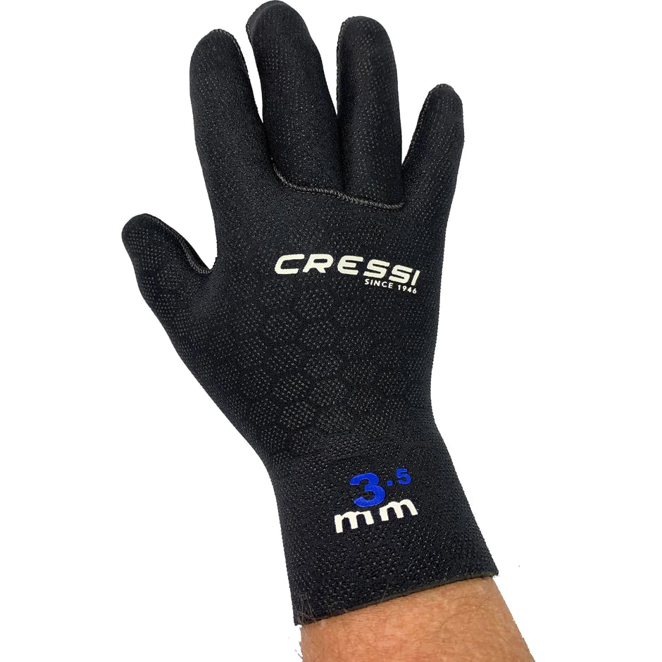 Cressi High Stretch Neoprene Gloves (3.5mm) - waterworldsports.co.uk