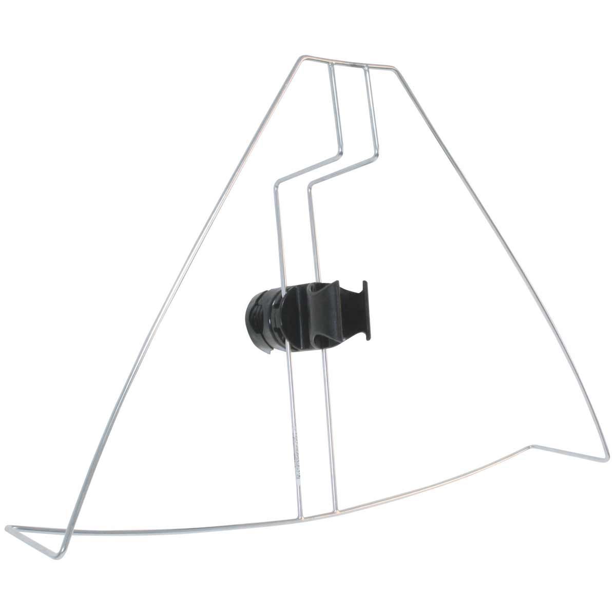 Lalizas S/S Horseshoe Lifebuoy Bracket with Life Buoy Light Holder LZ-20580