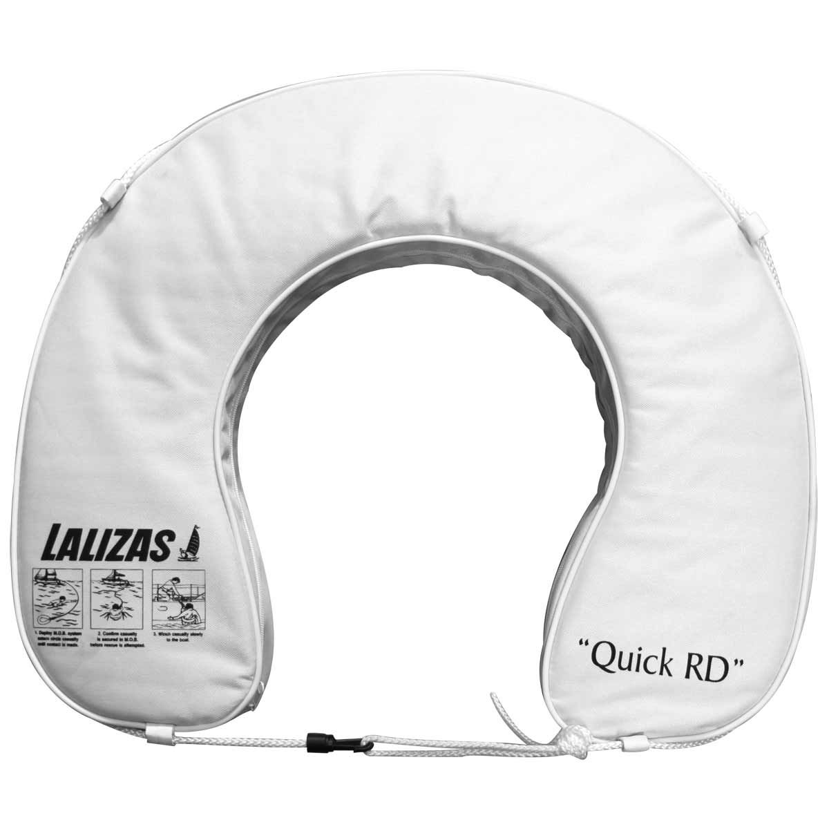 Lalizas Horseshoe Lifebuoy Quick RD 142N White LZ-70165