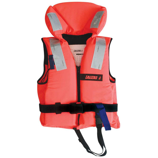 Lalizas Foam Lifejacket 150N ISO Adult 40-50kg Fluorescent Orange LZ-71085