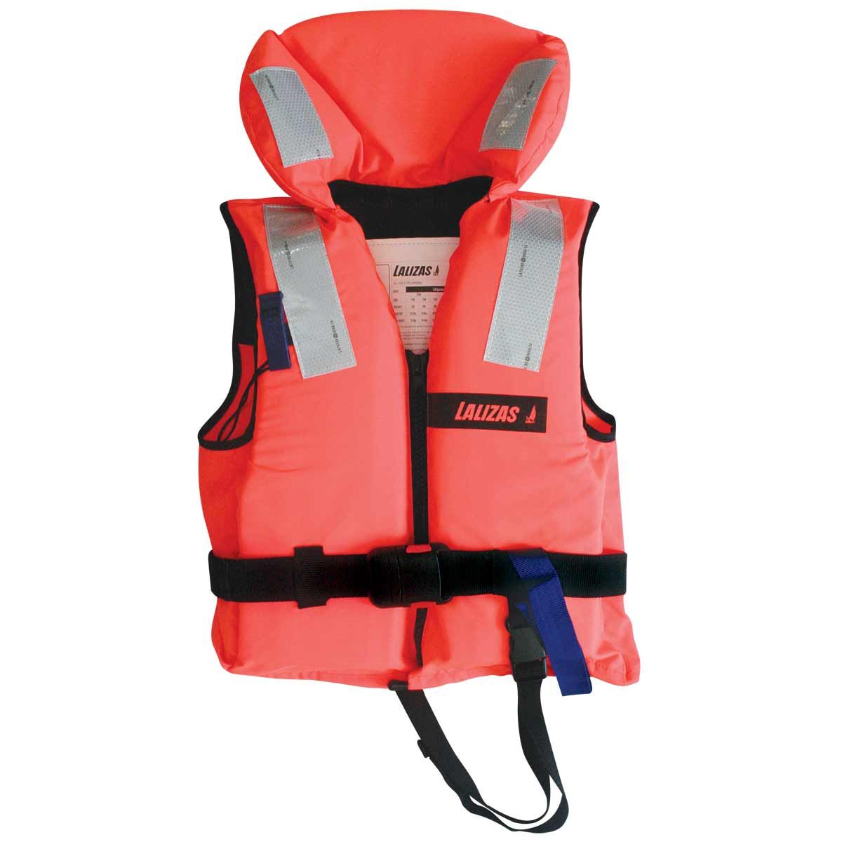Lalizas Foam Lifejacket 150N ISO Adult 70-90kg Fluorescent Orange LZ-71087