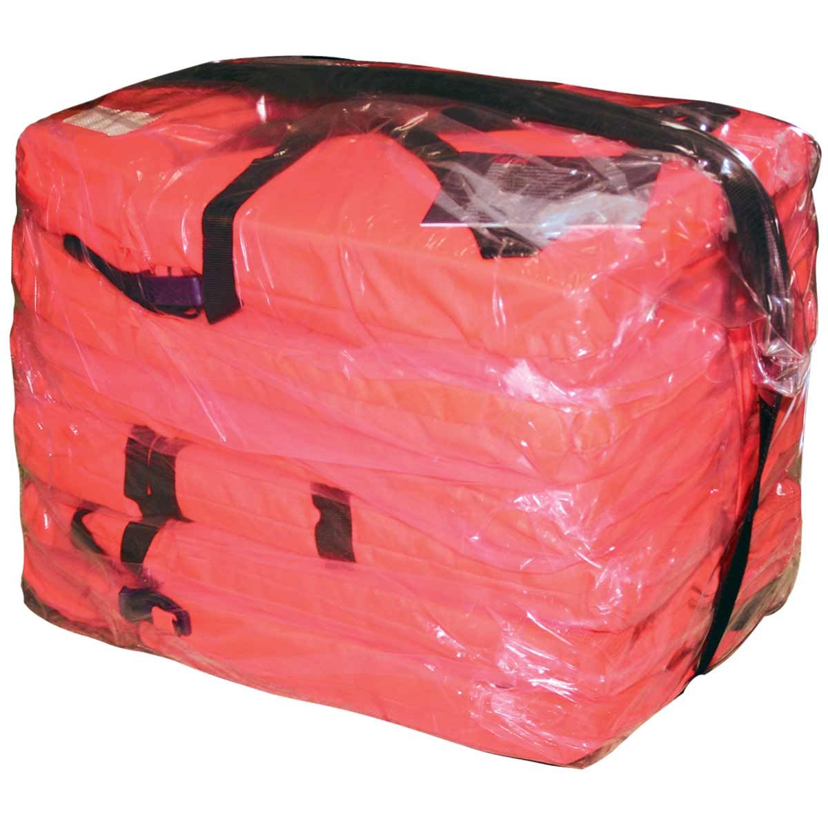Lalizas Dry Bag with 4 Foam Lifebelts No.70991 100N Fluorescent Orange LZ-71223