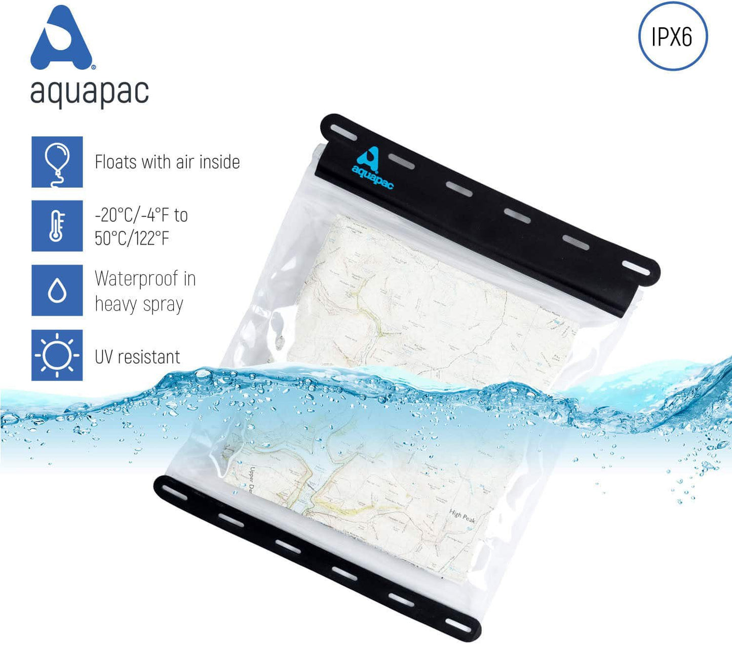 Aquapac Map Case (Small) - waterworldsports.co.uk