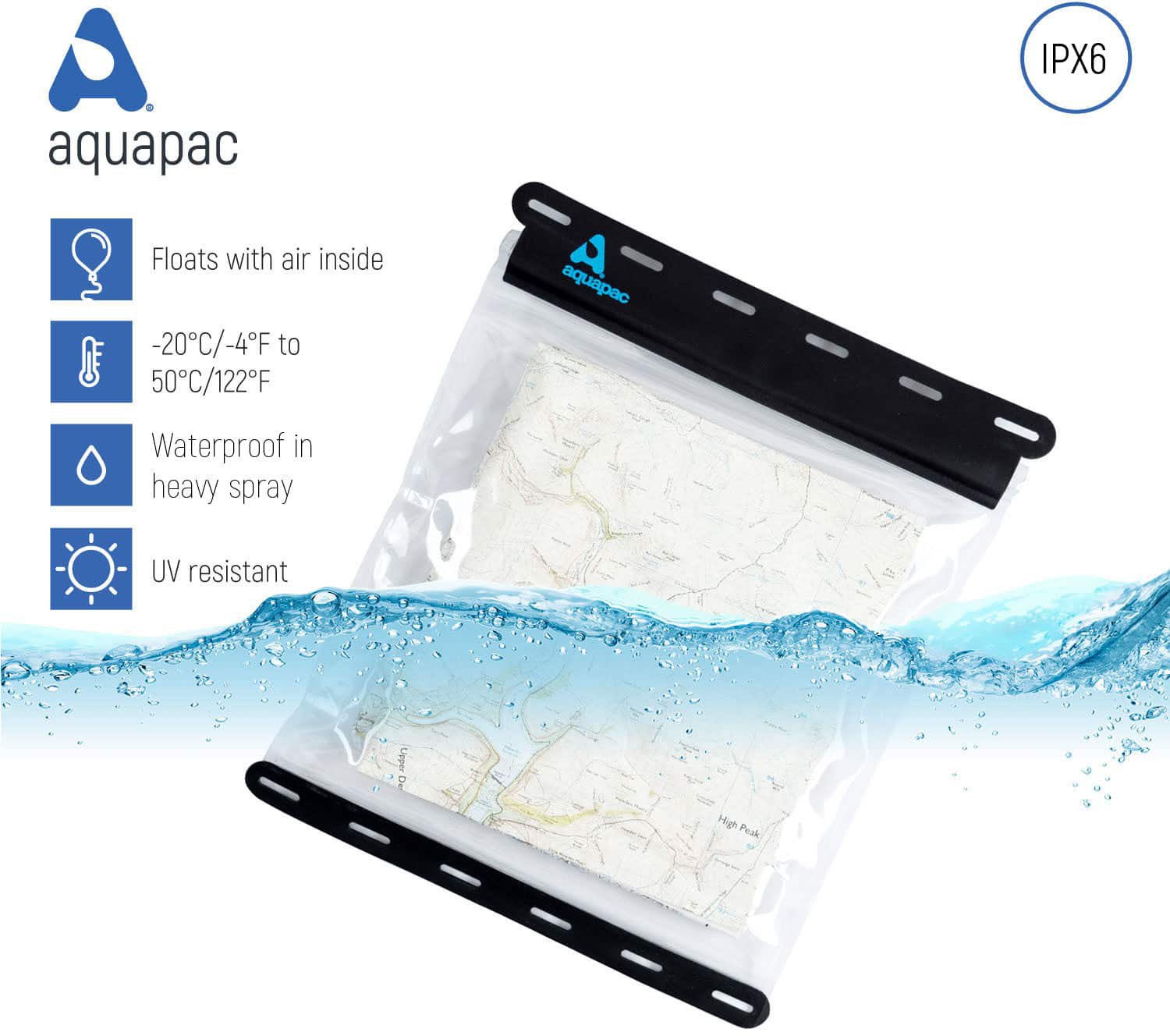 Aquapac Map Case (Small) - waterworldsports.co.uk