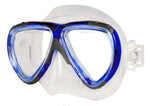 Beaver Blue/Clear Challenger Silicone Mask