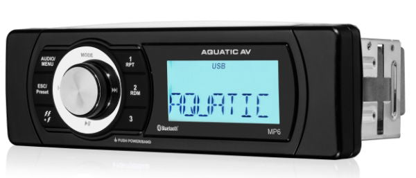 Aquatic MP6 Shallow Mount Stereo