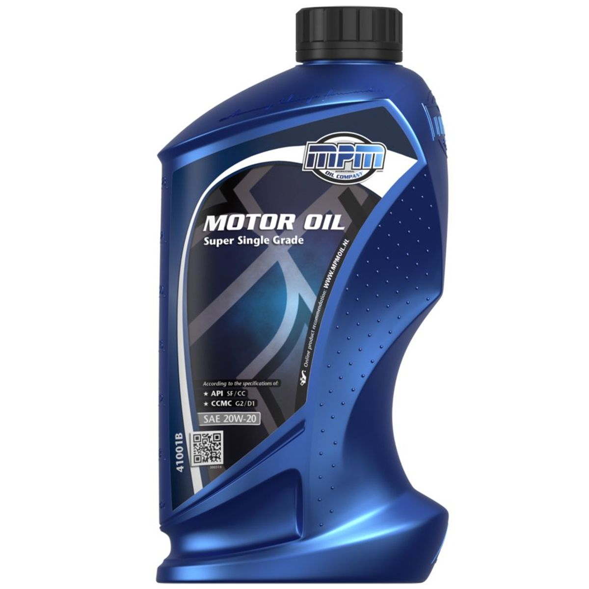 MPM Super Single Grade Motor Oil (SAE 20W-20 / 1 Litre) MPM41001B