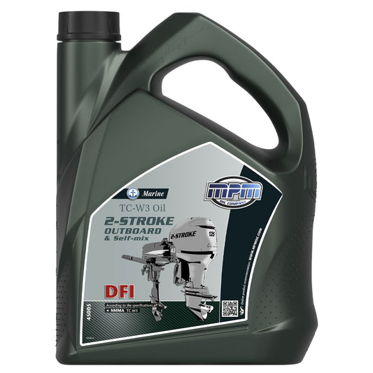 MPM Marine TC-W3 2-Stroke Outboard & Self-Mix Oil Dfi 5 Litre MPM45005