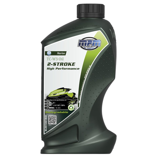 MPM Marine TC-W3 2-Stroke High Performance Biodegradable Oil 1 Litre MPMBL001001BIO