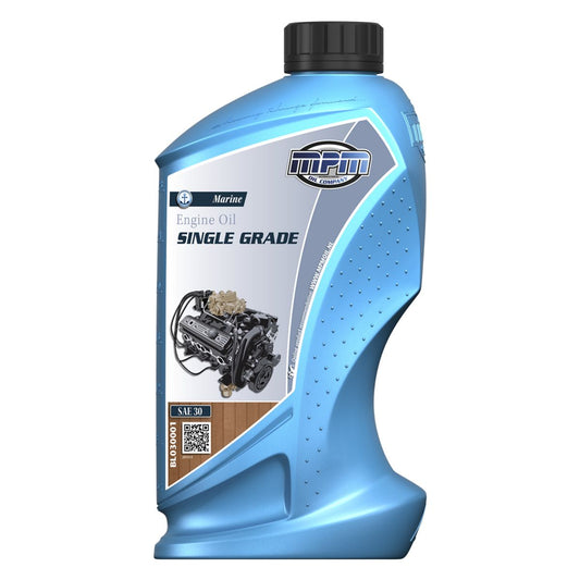 MPM Marine Single Grade Engine Oil SAE30 1 Litre MPMBL030001