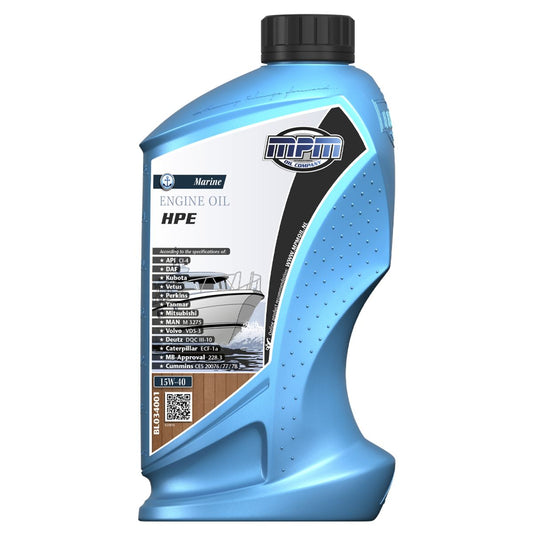 MPM Marine High Performance (HPE) Engine Oil 15W-40 1 Litre MPMBL034001
