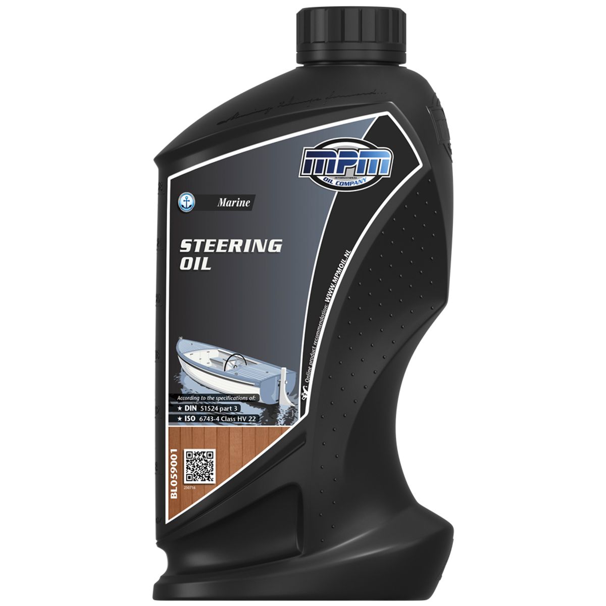 MPM Marine Hydraulic Steering Oil (1 Litre) MPMBL059001