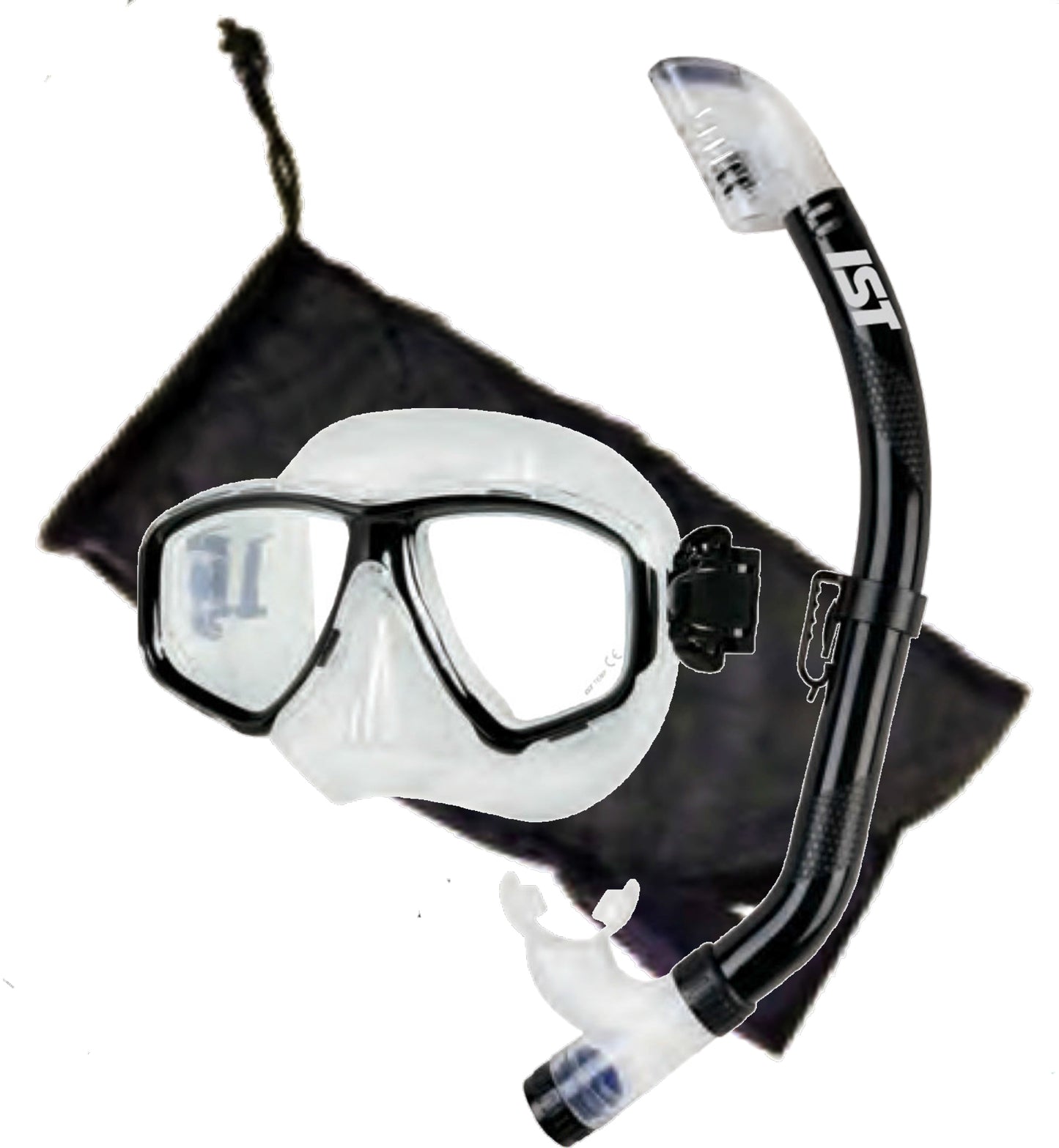 Beaver Black Global Mask & Snorkel Set