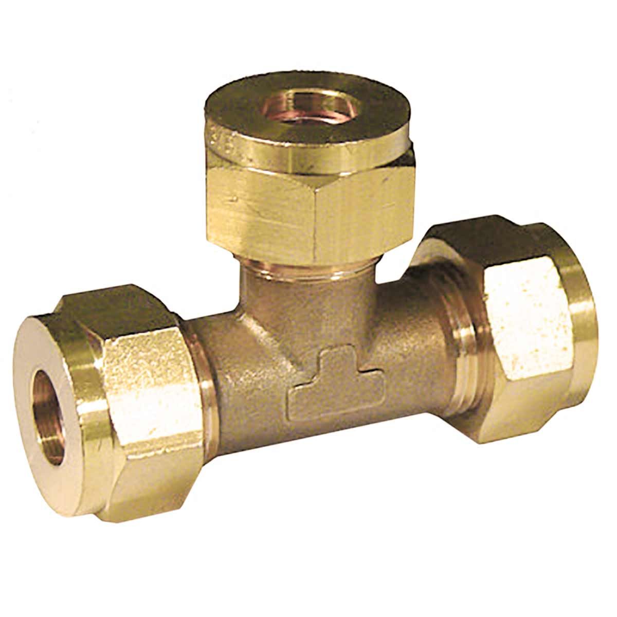 AG Compression Tee Piece (8mm Each End) MT108