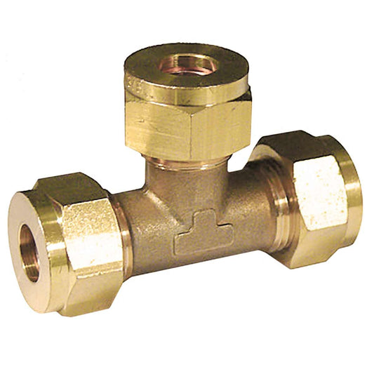AG Compression Tee Piece (8mm Each End) MT108