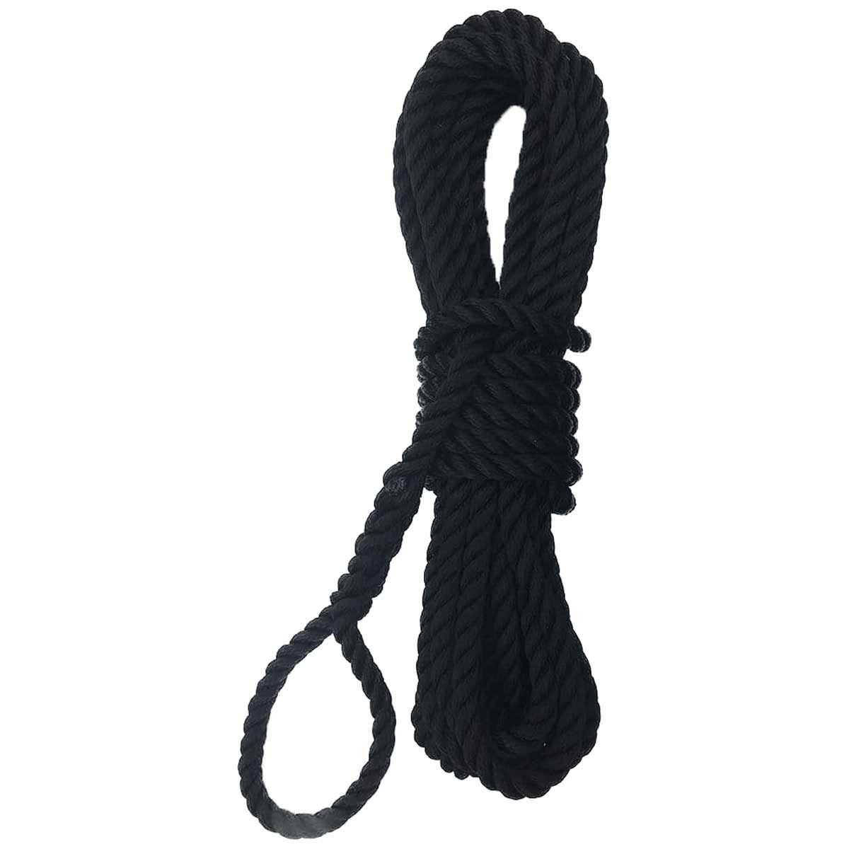 AG Mooring Line with Soft Eye (Black / 14mm x 15m)