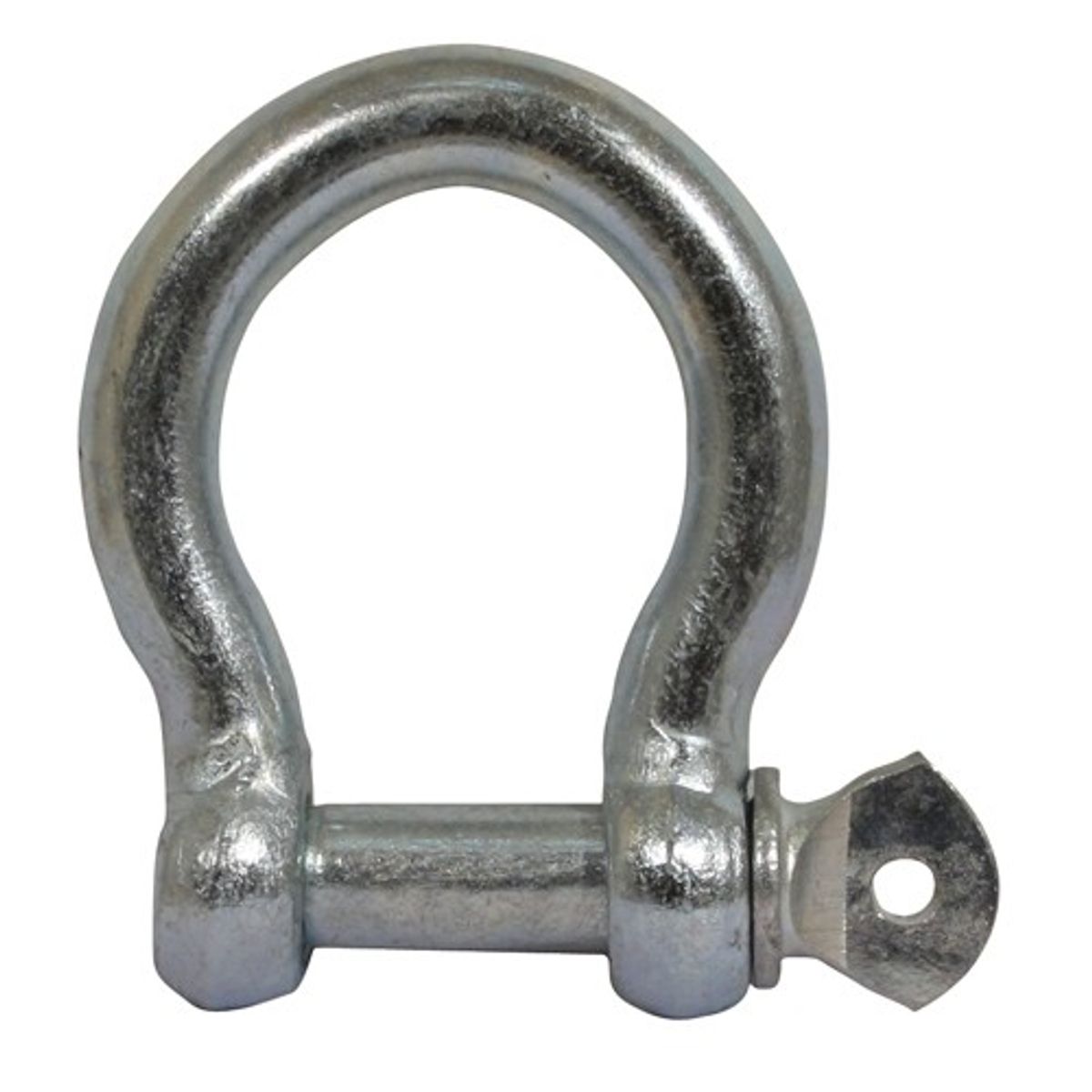 AG Galvanised Steel Bow Shackle with 22mm Pin (44mm ID)