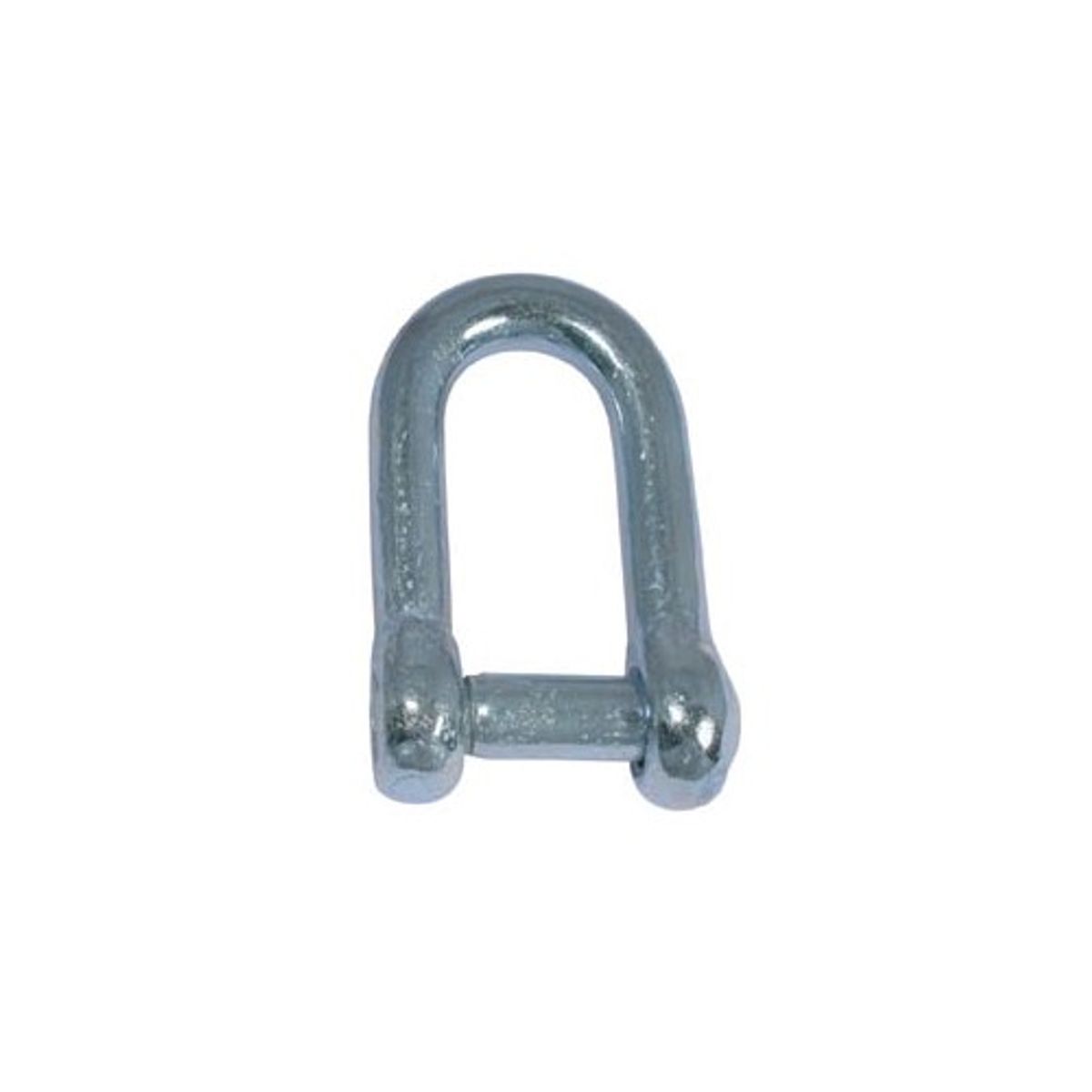 AG Galvanised Steel D Shackle with 10mm Countersunk Pin (20mm ID)