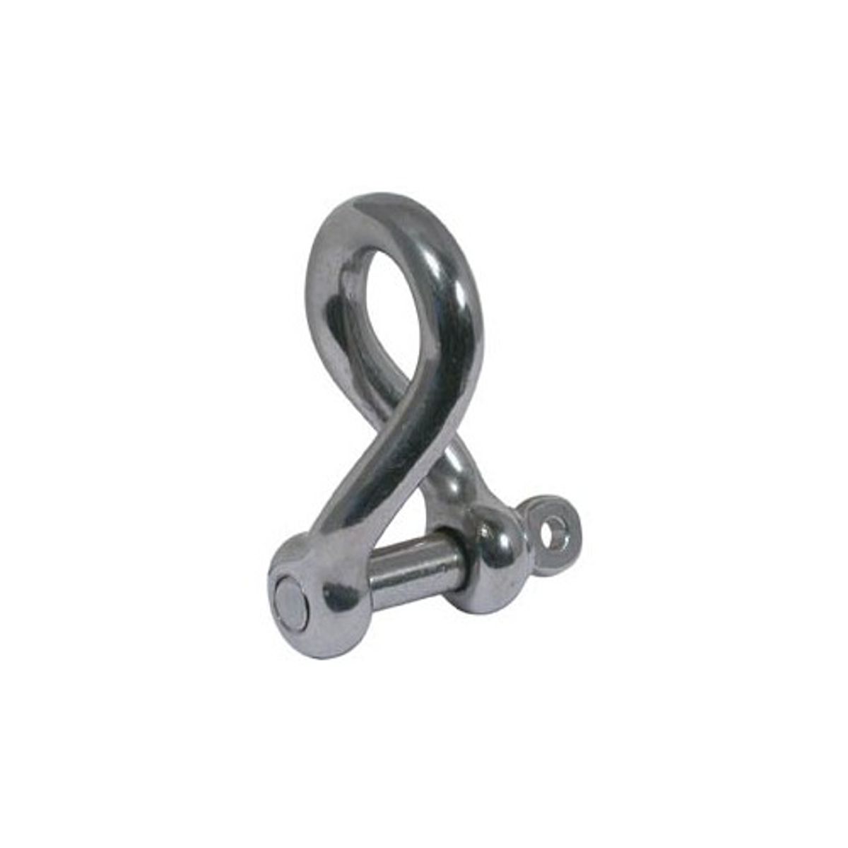 AG Stainless Steel Twisted D Shackle with 12mm Pin (24mm ID)