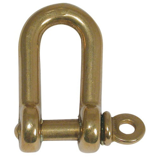 AG Brass D Shackle with 8mm Pin (17mm ID)
