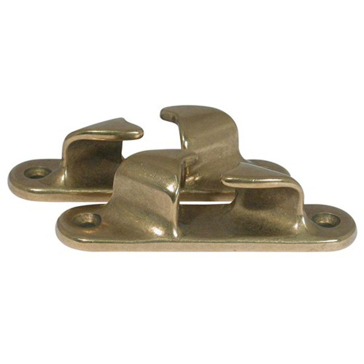 AG Brass Fairleads Right & Left Hand (110mm Long / Pair)