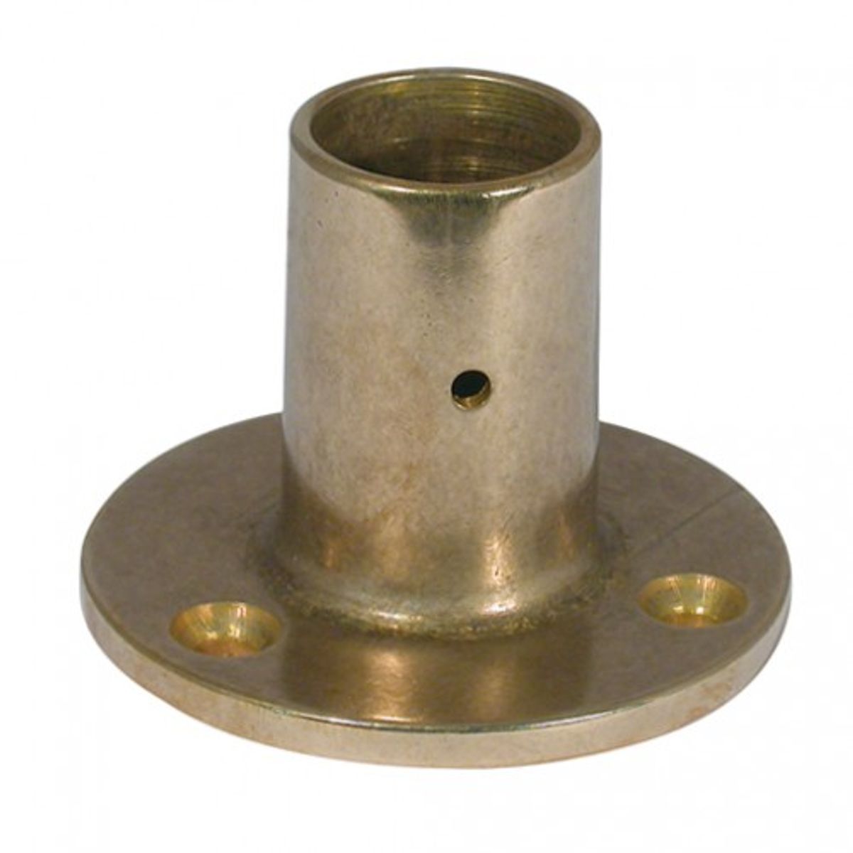 AG Brass Flagpole Socket Vertical (70mm x 25mm ID)