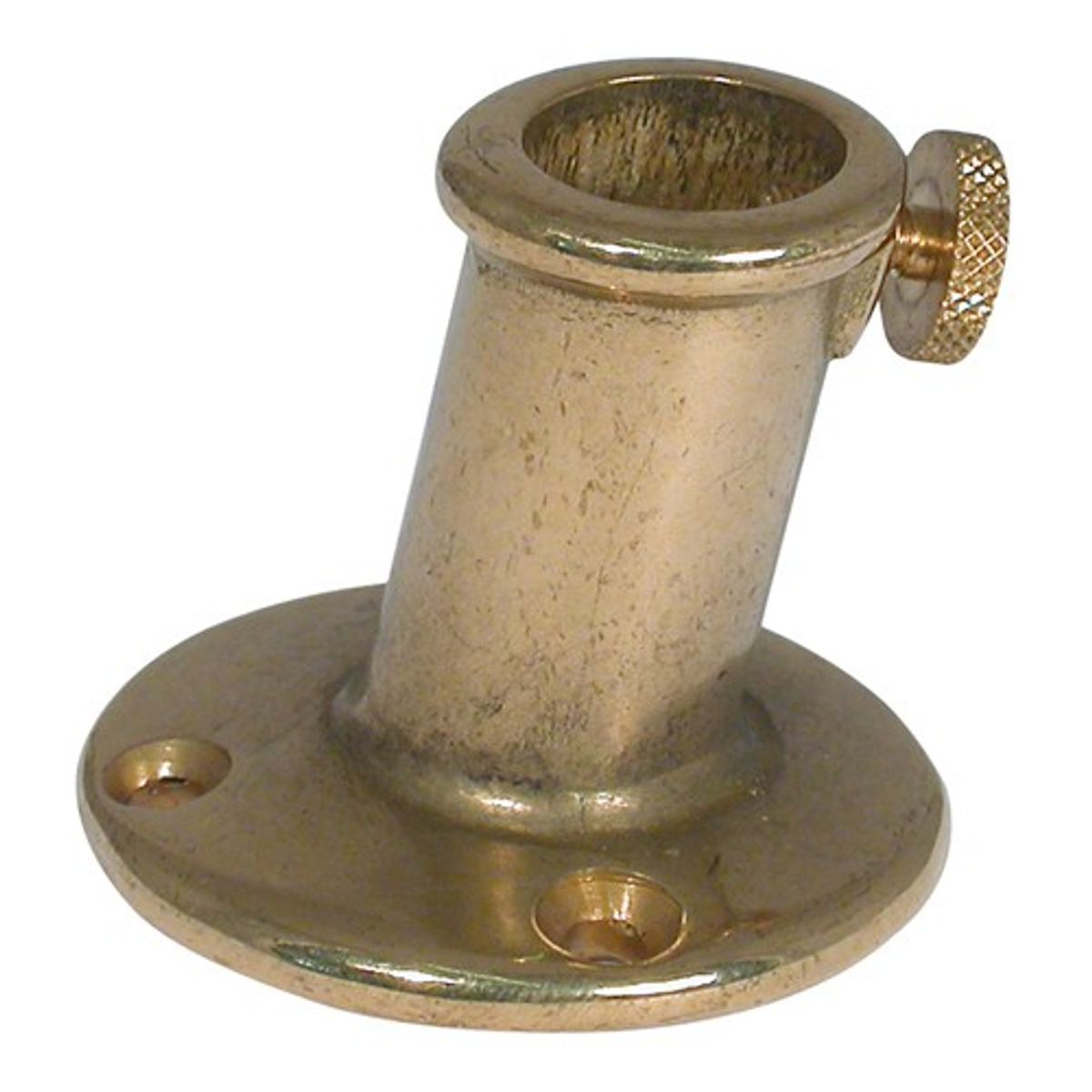 AG Brass Flagpole Socket Inclined (46mm x 16mm ID)