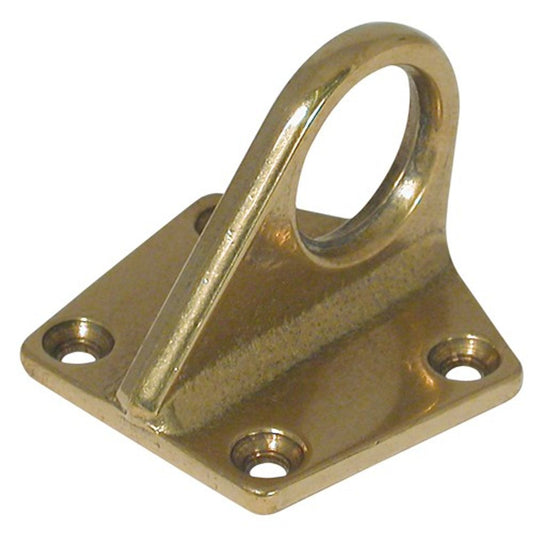AG Fender Eye Plate in Brass (37mm x 37mm x 30mm)