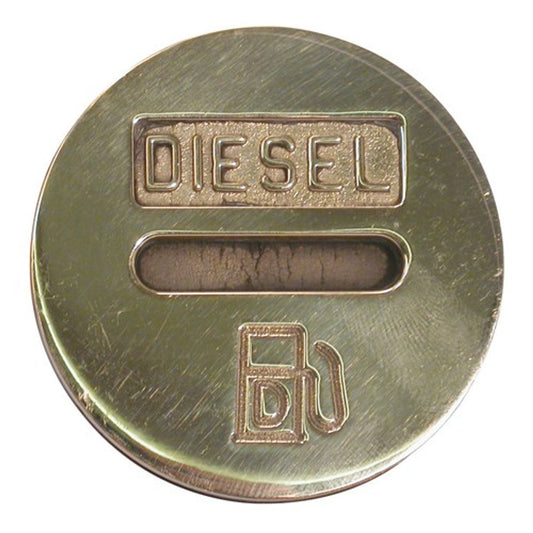 AG Diesel Deck Filler Cap for N-72010 Deck Filler (Slotted / Brass)