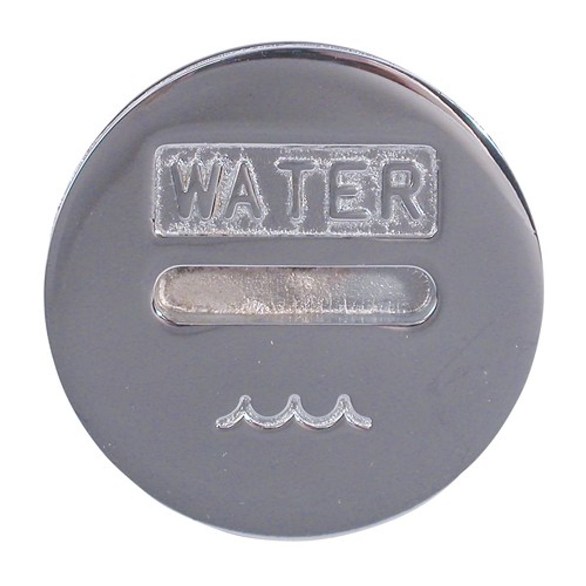 AG Water Deck Filler Cap for N-72012 Deck Filler (Slotted / Chrome)