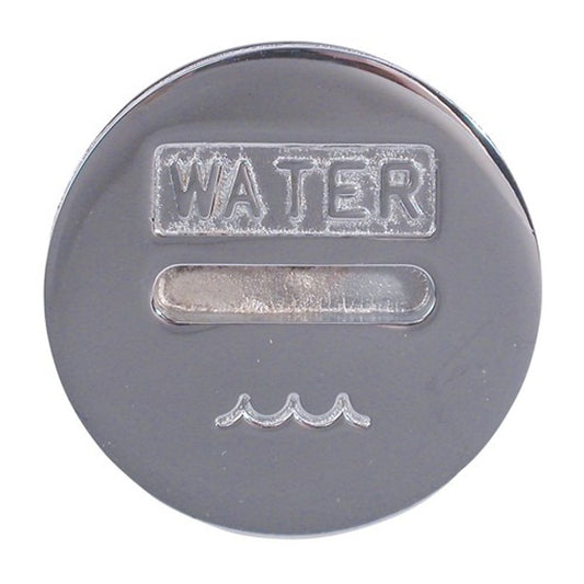 AG Water Deck Filler Cap for N-72012 Deck Filler (Slotted / Chrome)