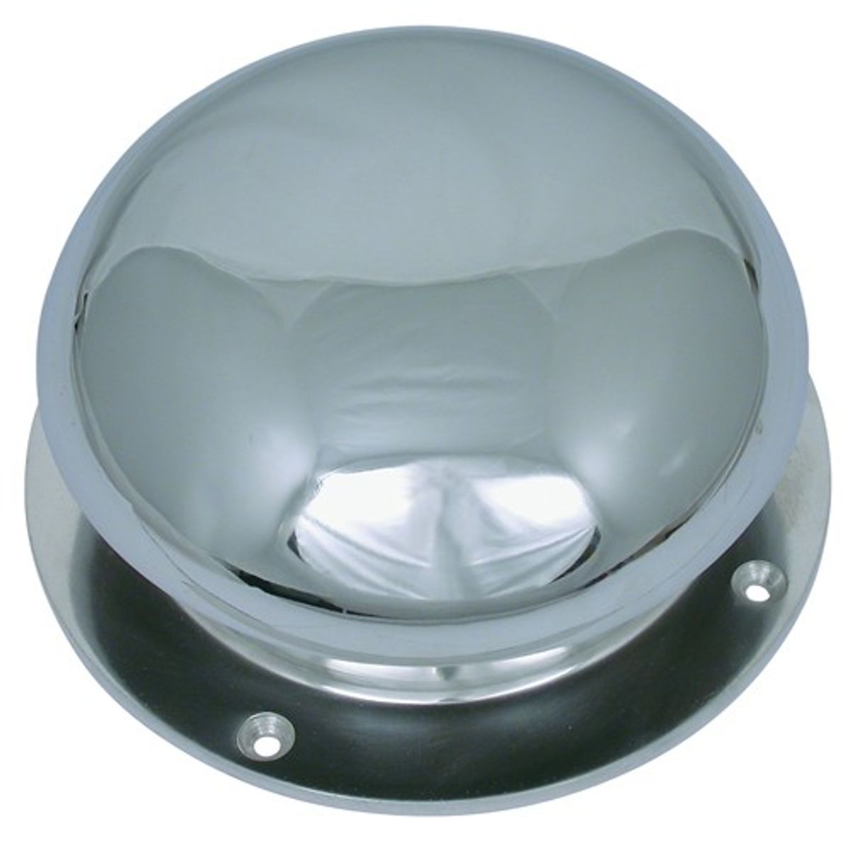 AG Chrome Brass Mushroom Vent (Fixed / 6" x 4") N-73001