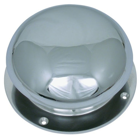 AG Chrome Brass Mushroom Vent (Fixed / 6" x 4") N-73001