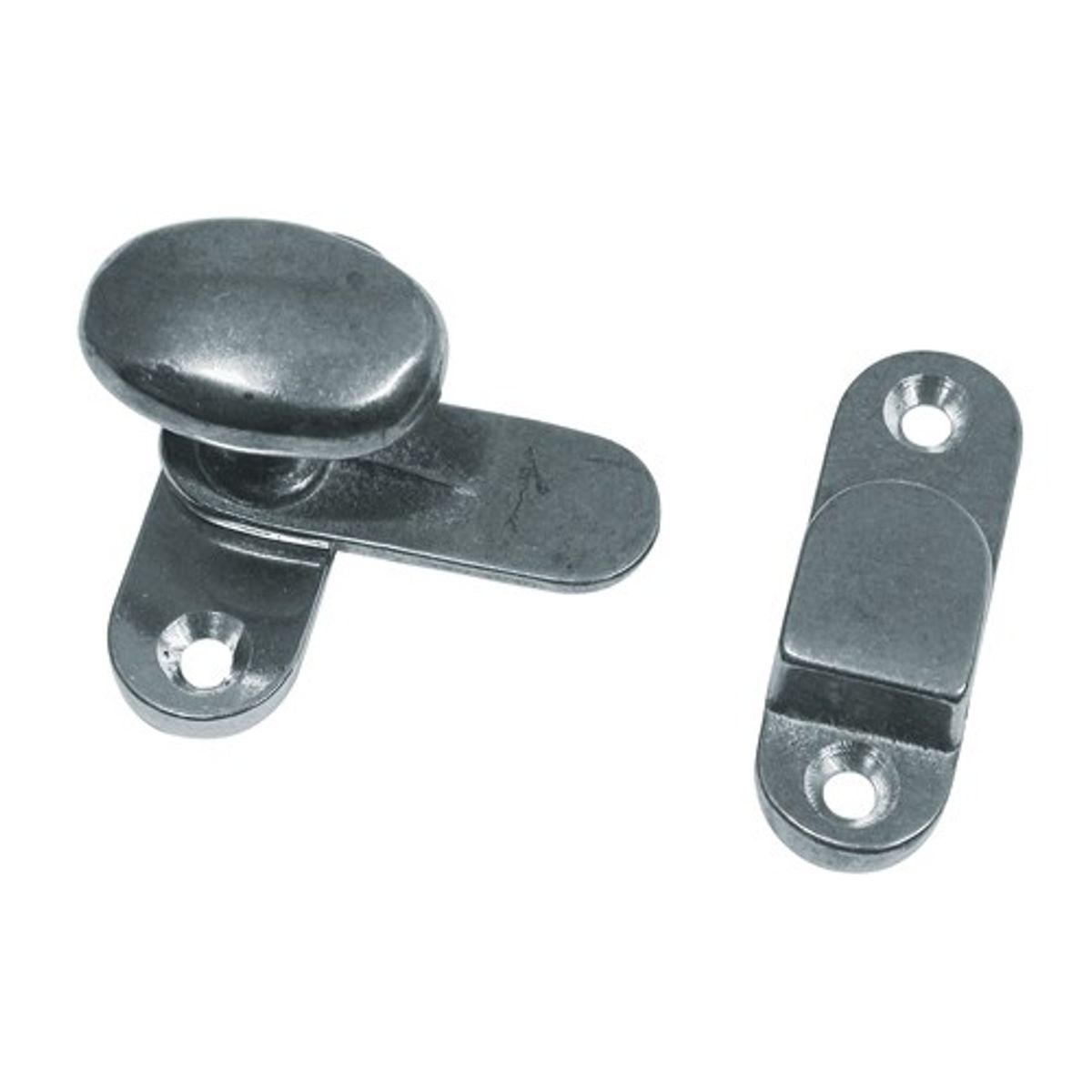 AG Door Latch in Chrome (50mm x 45mm x 16mm) N-75895