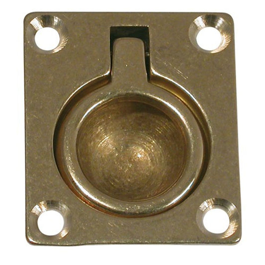 AG Brass Lifting Ring Flush Mount (45mm x 38mm) N-75910