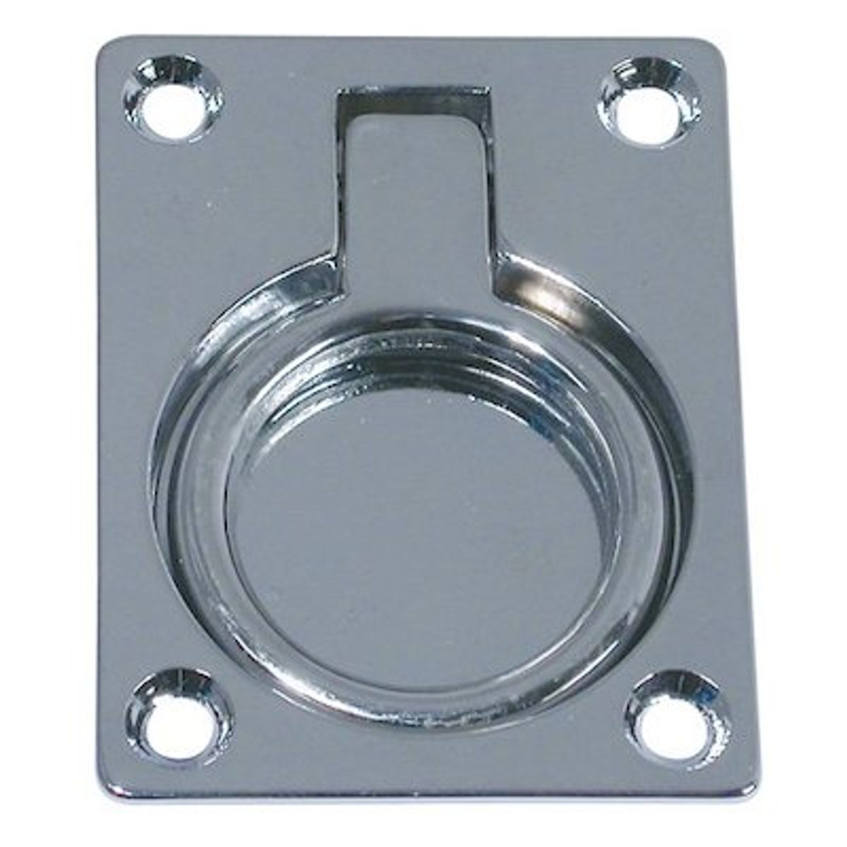 AG Chrome Lifting Ring Flush Mount (45mm x 38mm) N-75911
