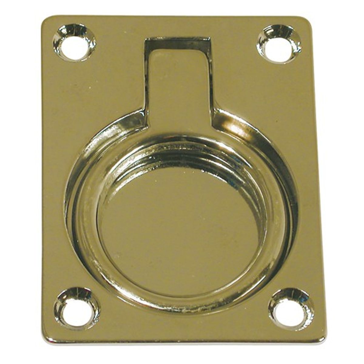 AG Brass Lifting Ring Flush Mount (63mm x 48mm) N-75912