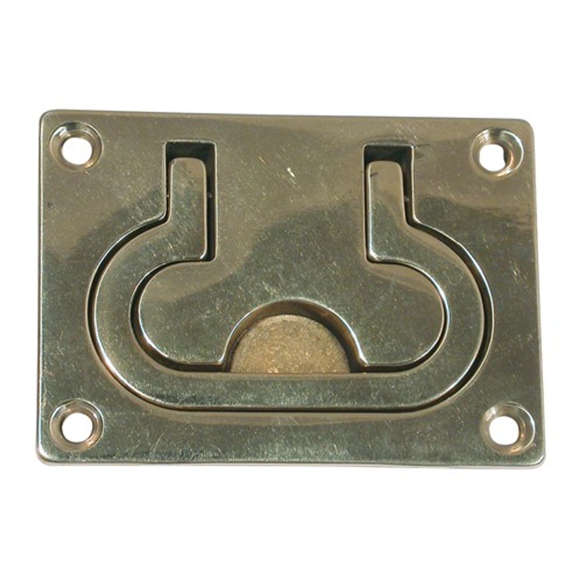 AG Brass Lifting Ring Flush Mount (75mm x 55mm) N-75914