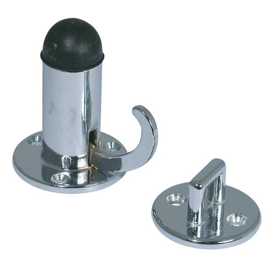 AG Large Door Holder Manual Chrome Plated N-75977