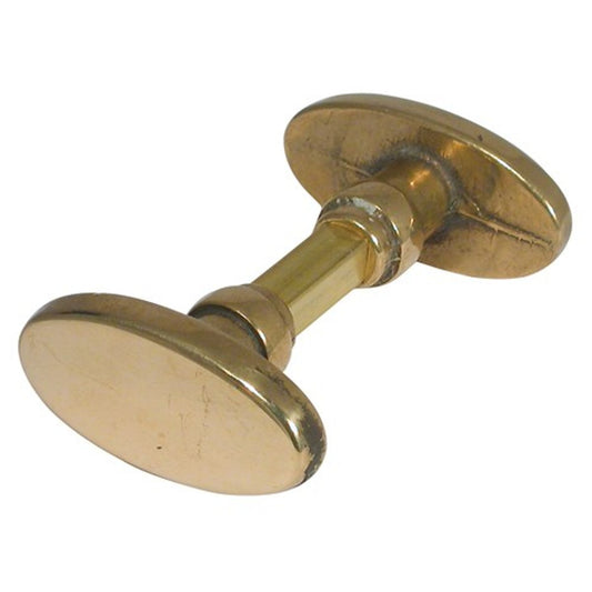 AG Door Handles in Brass (Pair / 29mm x 53mm x 27mm) N-76100