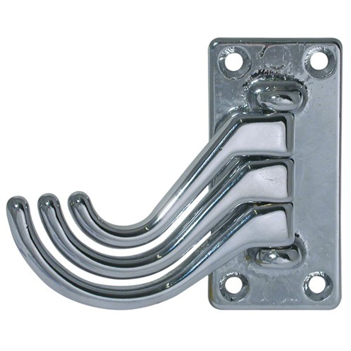 AG Chrome Foldaway Triple Coat Hook (72mm x 36mm) N-76311