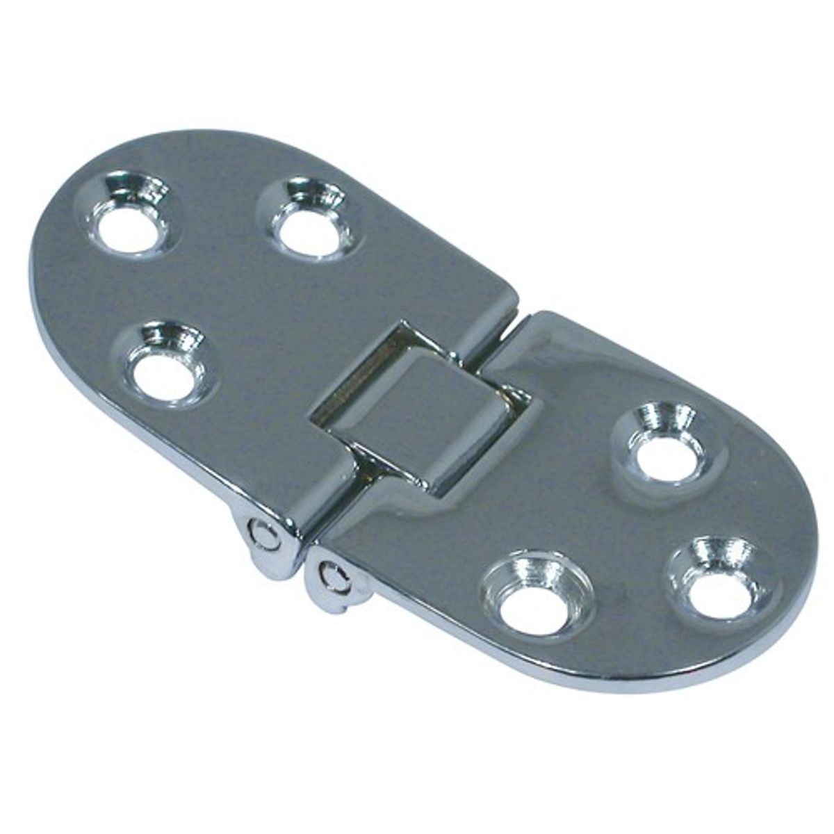 AG Folding Table Hinge in Chrome (65mm x 30mm) N-76345