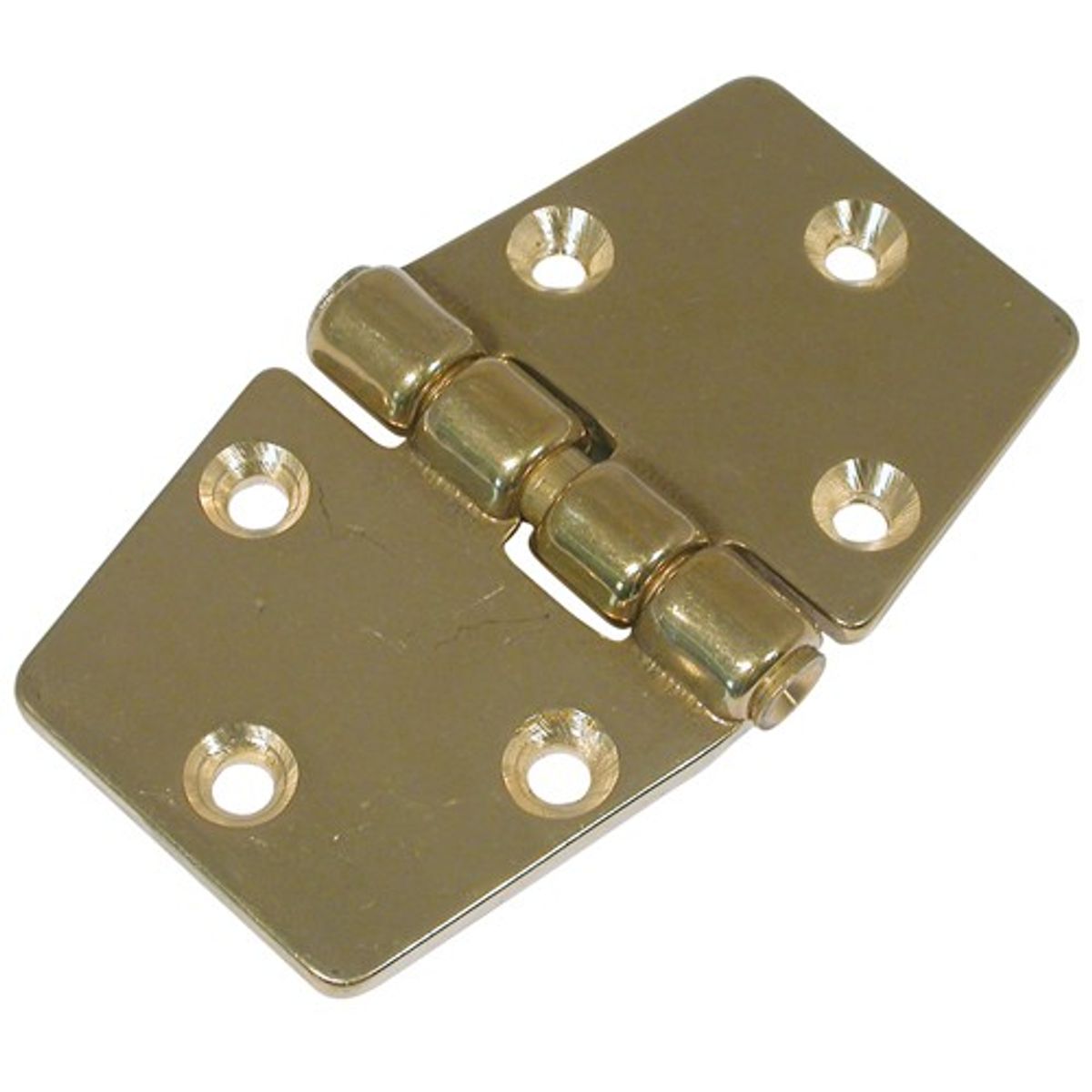 AG Trapezoid Hinge 3-3/4" x 2-1/8" Brass N-76360R