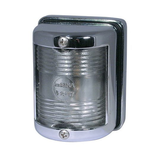 AG Stern White Navigation Light (Chrome Case / 12V / 10W) N-80007
