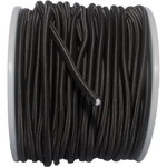 Nautilus Bungee Cord, 8 mm, black, 1 m