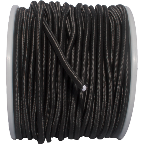 Nautilus Bungee Cord, 8 mm, black, 1 m