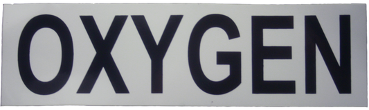 Nautilus Sticker OXYGEN 6 (large, 35x8 cm, for RB bottles)